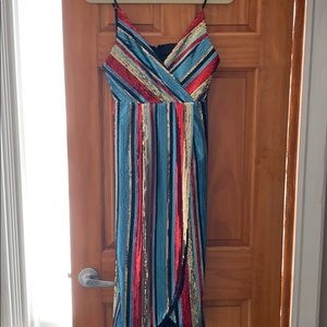 Fitzgerald Sequin Wrap Dress